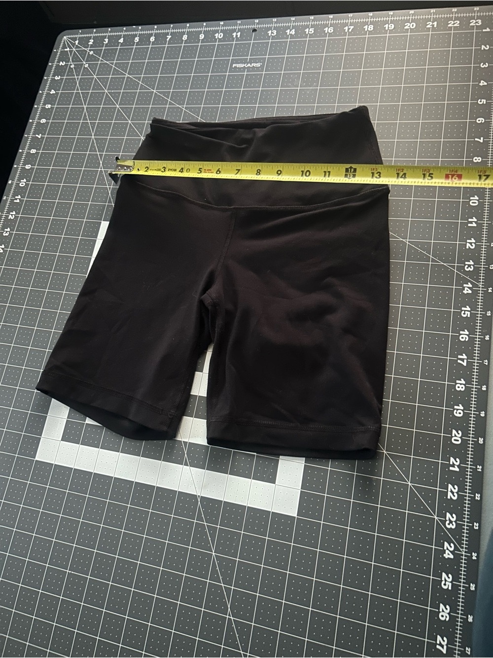 90 Degree By Reflex Black High-Rise Bike Shorts